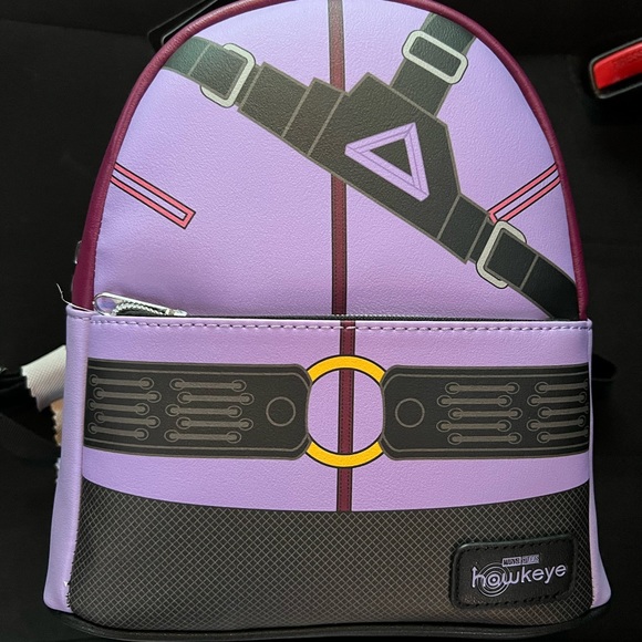 MARVELS AVENGERS HAWKEYE 12 INCH MINI BACKPACK. Brand new item !!
